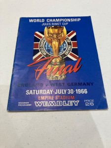 World Cup Final 1966 Football Programme England vs West Germany for sale on Ebay