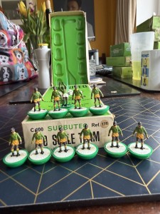 Subbuteo Heavyweight Team ref 176 zaire  with original ref sticker rare for sale on Ebay