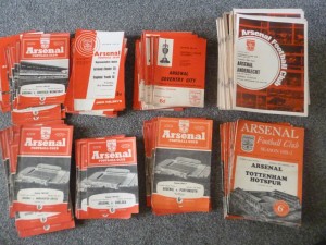 x210 - Arsenal Football Programme Collection 1951 to 1971 Job Lot 1950s 1960s for sale on Ebay