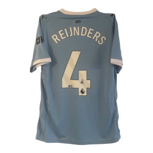 Tijjani Reijnders Signed Shirt ACG Authentication Manchester City Home Haaland  for sale on Ebay