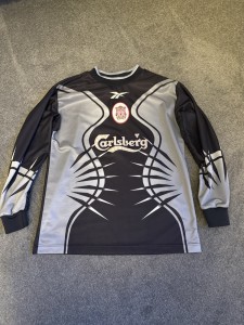 Liverpool 1998 1999 200 Reebok Home Goalkeeper Shirt - Excellent & RARE for sale on Ebay