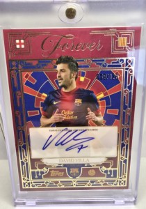 Barcelona Forever David Villa Auto 039/125 for sale on Ebay