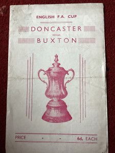 RARE 12/1/1952 FACup Round 3 Souvenir/Pirate Programme Doncaster Rovers v Buxton for sale on Ebay