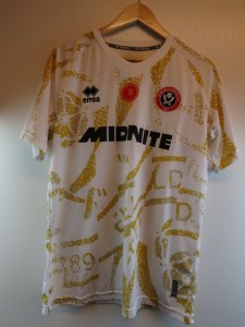 Sheffield United Midnite White Short Sleeve Shirt, Large for sale on Ebay