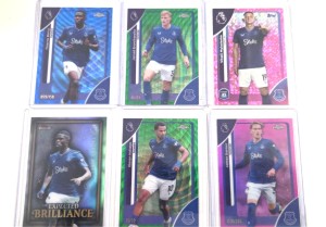 Everton Topps Chrome Bundle for sale on Ebay