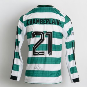 CELTIC FAMINE MEMORIAL SIGNED SHIRT – ALEX OXLADE-CHAMBERLAIN, NUMBER 21 for sale on Ebay