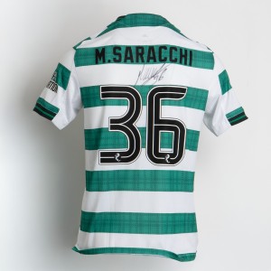 CELTIC FAMINE MEMORIAL SIGNED SHIRT – MARCELO SARACCHI, NUMBER 36 for sale on Ebay