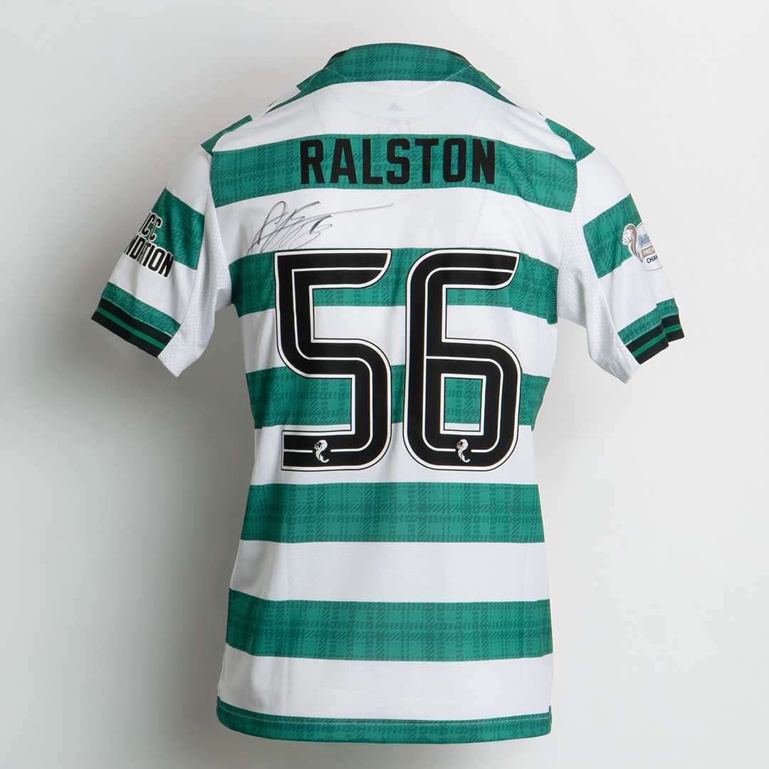 CELTIC FAMINE MEMORIAL SIGNED SHIRT – ANTHONY RALSTON, NUMBER 56 for sale on Ebay
