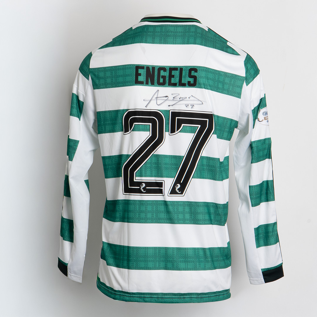 CELTIC FAMINE MEMORIAL SIGNED SHIRT – ARNE ENGELS, NUMBER 27 for sale on Ebay