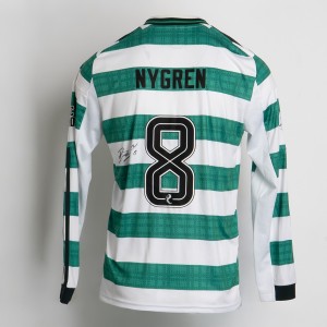 CELTIC FAMINE MEMORIAL SIGNED SHIRT – BENJAMIN NYGREN, NUMBER 8 for sale on Ebay