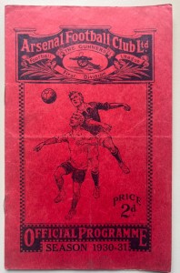 1930/31 Arsenal Reserves v Brighton & Hove Albion Football Combination for sale on Ebay