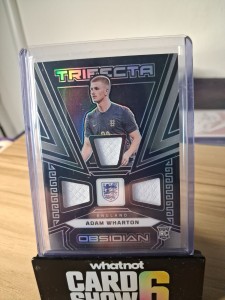 Adam Wharton Rookie Treble Patch /199 Panini Obsidian England / Crystal Palace for sale on Ebay