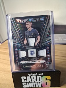 Adam Wharton Rookie Trifecta Patch /49 Panini Obsidian England / Crystal Palace for sale on Ebay