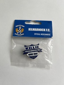 Kilmarnock FC Enamel Badge (Since 1869 Rugby Park) for sale on Ebay