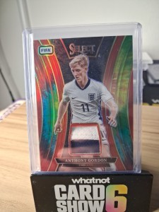 Anthony Gordon Patch /25 Tie Dye Panini Select England / Newcastle for sale on Ebay
