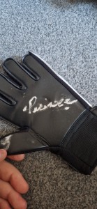 Rangers Legendary Goalkeepers Signed Gloves- Peter McCloy & Allan Mcgregor for sale on Ebay