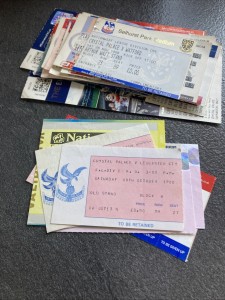 38 Vintage Crystal Palace Match Tickets for sale on Ebay