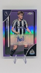 ⚽ LEWIS HALL AUTO /75 NEWCASTLE UNITED Topps Chrome Premier League 25/26 ⚽ for sale on Ebay