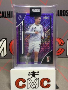 2025-26 topps chrome premier league Emile Smith Rowe purple mojo /7 Fulham for sale on Ebay