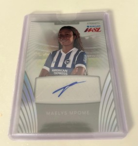 Panini WSL  Eternity BRIGHTON Base Auto Maelys Mpome ROOKIE for sale on Ebay