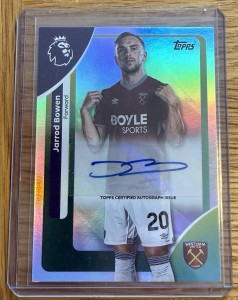 Topps Premier League 2026 - Jarrod Bowen Auto West Ham United Autograph Signed for sale on Ebay
