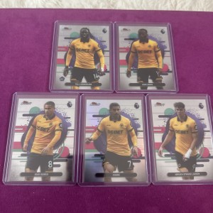 Topps PL Chrome Finest 2026 - 5x Uncommon base bundle - Wolves  for sale on Ebay