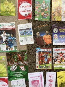 A JOB LOT OF LIVERPOOL AWAY EUROPEAN FOOTBALL PROGRAMMES , 50 IN TOTAL for sale on Ebay