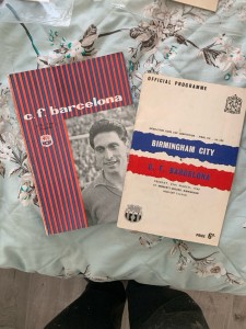 1960 Fairs Cup Final Birmingham V Barcelona Both Legs for sale on Ebay
