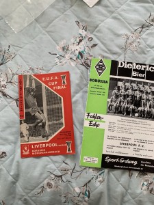 1973 Eufa Cup Final Liverpool V Borussia Both Legs for sale on Ebay