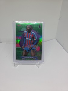 Topps finest Premier League 2026 Christantus Uche Green /35 Crystal Palace for sale on Ebay