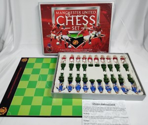 Manchester United Champions Chess Set European Cup Winners - Q111b/4 for sale on Ebay