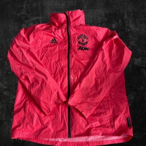 adidas Manchester United Player Issue Rain Jacket Top - Large for sale on Ebay