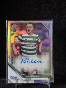 Topps Chrome SPFL 2021-2022 David Turnbull Celtic RC Rookie Autograph Card for sale on Ebay