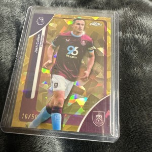 Topps Chrome Premier League 2026 Sapphire - Josh Cullen 10/50 Gold - Burnley for sale on Ebay