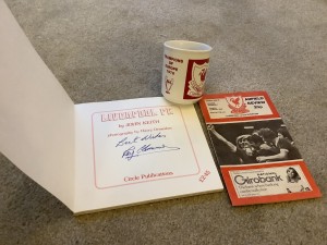 Liverpool FC Vintage Memorabilia. Rare Items from '78-'79. Ray Clemence Signed. for sale on Ebay
