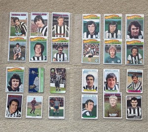Newcastle United Football Cards Stickers.  for sale on Ebay