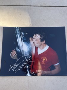 Liverpool FC - Alan  Kennedy signed 16