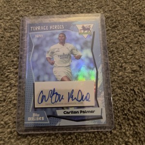 Topps Decades 1990’s Carlton Palmer Auto /99 Leeds United for sale on Ebay