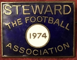 The Football Association.Steward 1974 for sale on Ebay