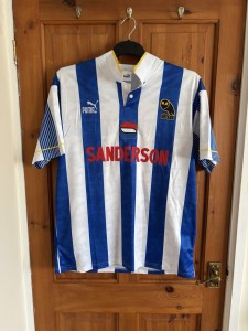 Sheffield Wednesday 1993-1995 Home Shirt. XL for sale on Ebay