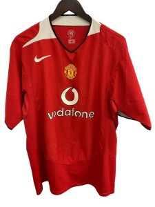 Vintage Men's NIKE Manchester United FC 2004-2006 Red Home Top UK 48 XXL CG E20 for sale on Ebay