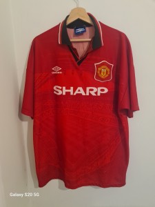 Manchester United Adult XXL *Giggs* Home Football Shirt 1994 1996 Umbro 94/96 for sale on Ebay