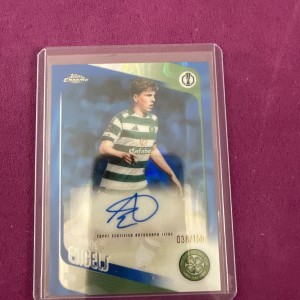 Topps Chrome UCC 2026 - Arne Engles Auto 038/150 Celtic FC for sale on Ebay