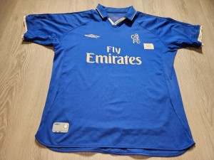 Mens Umbro Chelsea Home football shirt 2001 - 2003 Size L for sale on Ebay