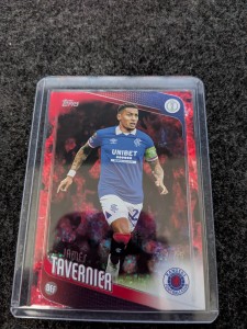 2025-2026 Topps Eufa Club Competition James Tavernier 1/5 Rangers for sale on Ebay