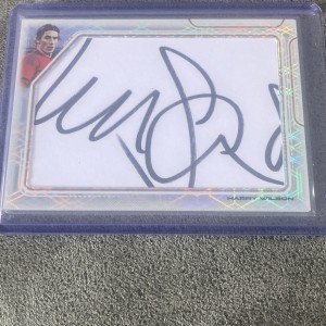 Futera 1 of 1 Autograph Harry Wilson Football Signed Limited Edition Card for sale on Ebay