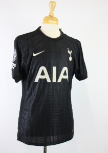 NIKE Tottenham Hotspur Away Shirt CD0699-100 Kulusevski 21 Black Size 2XL- SLY for sale on Ebay