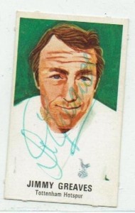 JIMMY GREAVES signed 1969 Sun 1st Division Football Strips card TOTTENHAM for sale on Ebay