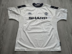 Mens Umbro Manchester United Away football shirt 2000 - 2001 Size M for sale on Ebay