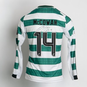 CELTIC FAMINE MEMORIAL SIGNED SHIRT – LUKE MCCOWAN, NUMBER 14 for sale on Ebay